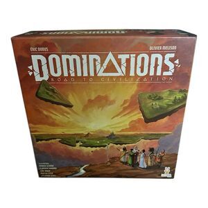 Dominations: Road to Civilization Board Game Out of Print Complete